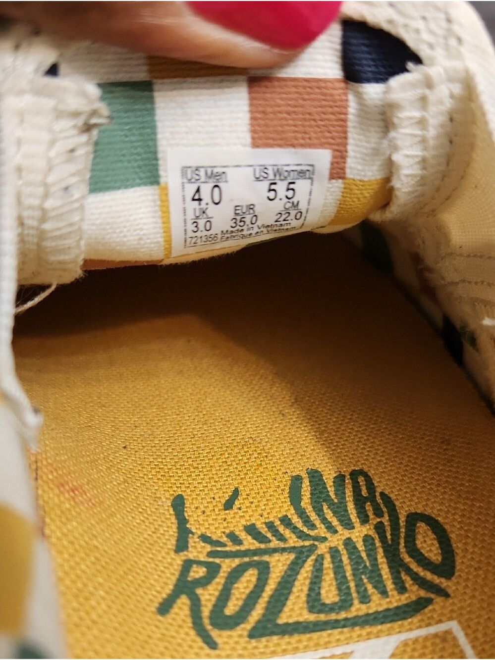 Vans × Karina Rozunko Heart Slip-on Platform Sneakers (W Size 5.5) - Picture 14 of 14